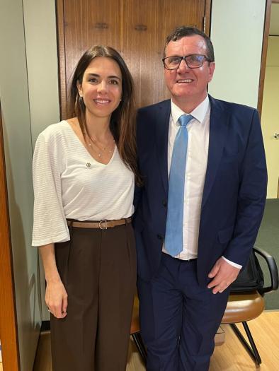 Prefeito cumpre agenda em Brasília 